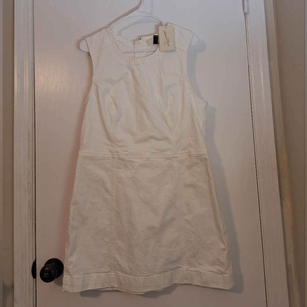 Universal Thread Cream Sleeveless Mini Dress